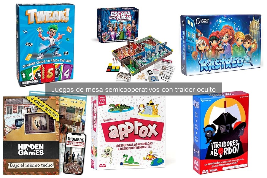 ¿Qué son los juegos semicooperativos con traidor oculto?