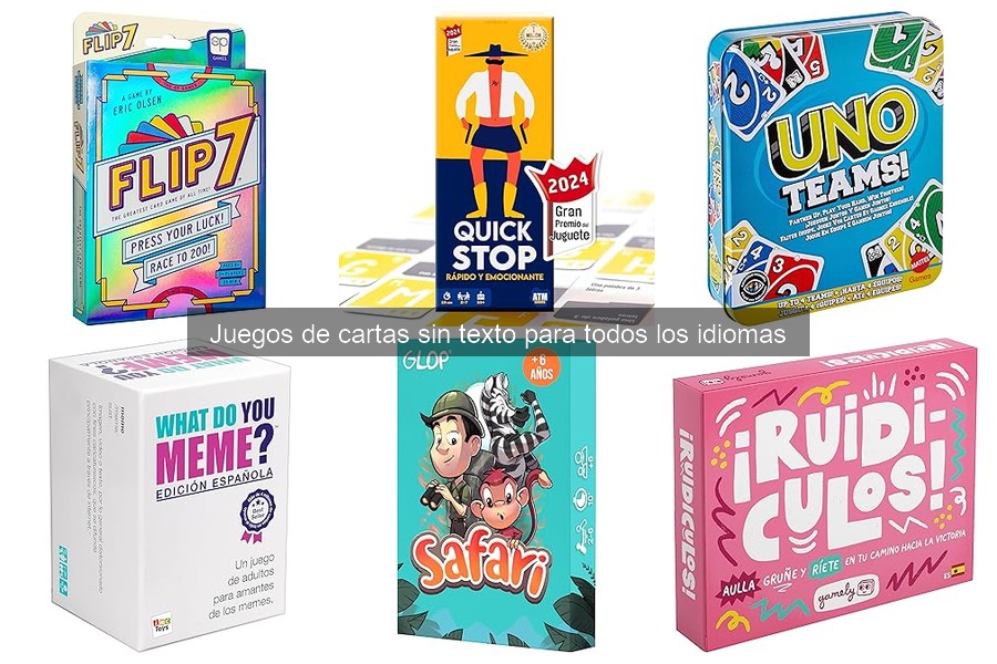 Reglas básicas de juegos de cartas sin texto para todos