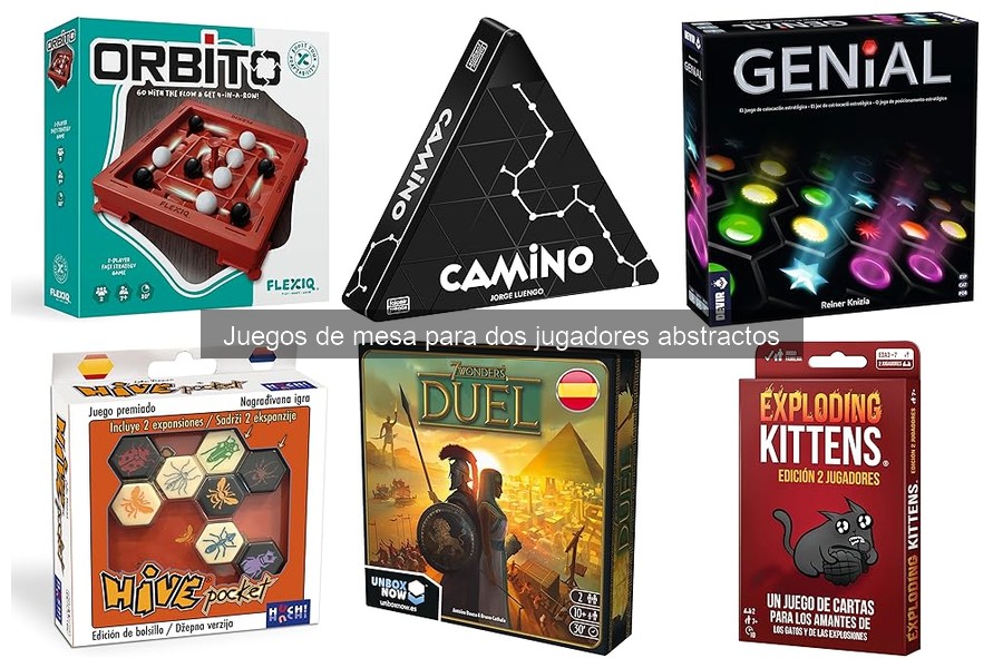 Reglas Básicas de Juegos de Mesa Abstractos para Dos Jugadores