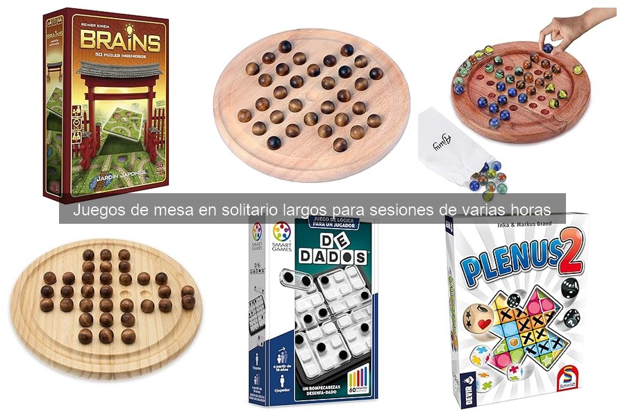 Reglas Básicas de Juegos de Mesa en Solitario Largos