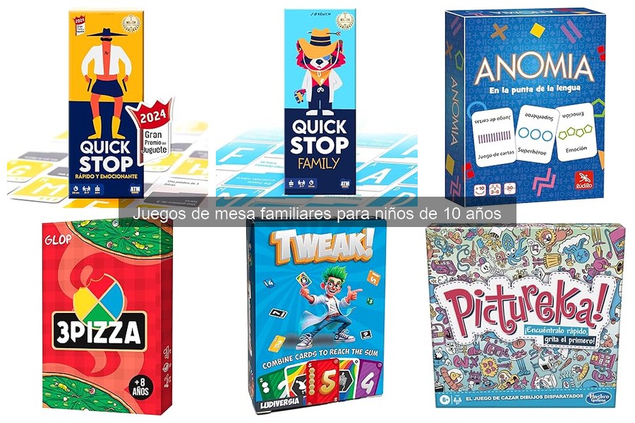 Reglas Básicas de Juegos de Mesa para Niños de 10 Años