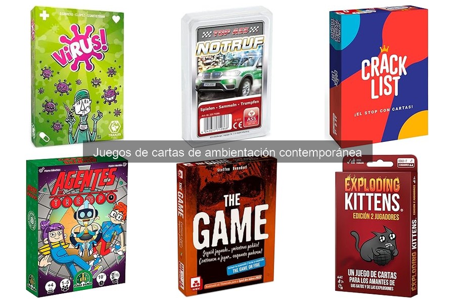 Reseñas de Juegos de Cartas de Ambientación Contemporánea