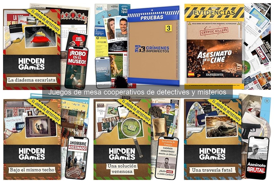 Reseñas de Juegos de Mesa Cooperativos de Detectives
