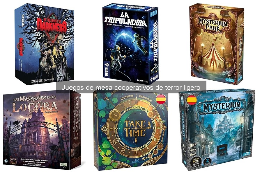 Reseñas de Juegos de Mesa Cooperativos de Terror Ligero