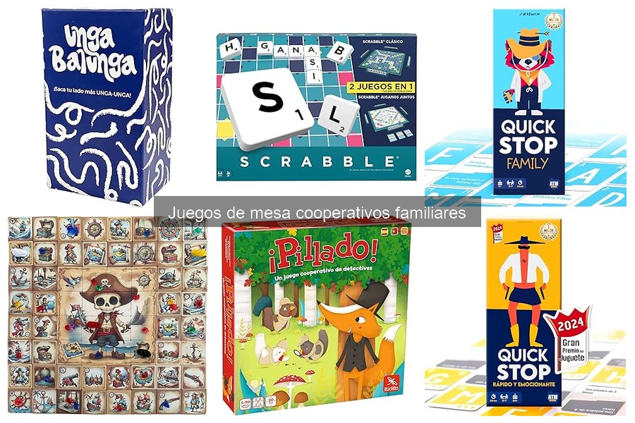 Reseñas de Juegos de Mesa Cooperativos para Familias