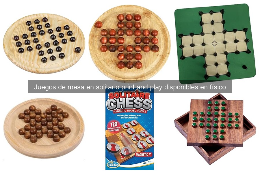 Reseñas de Juegos de Mesa en Solitario Print and Play