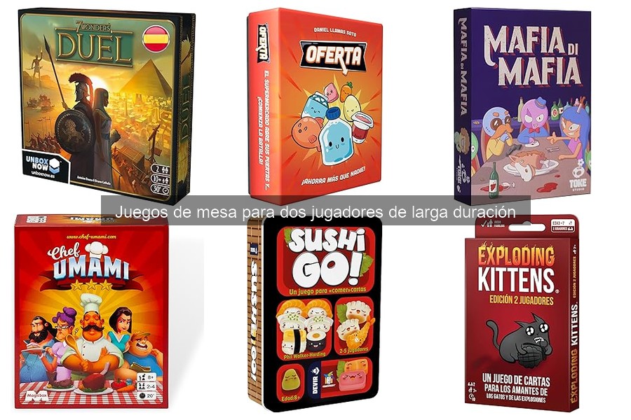 Reseñas de juegos de mesa para dos jugadores (larga duración)