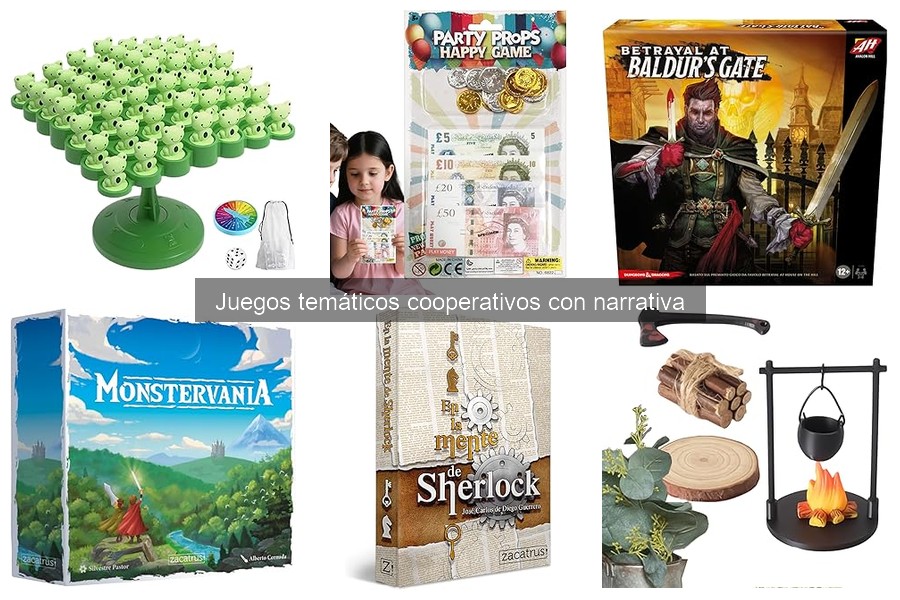 Reseñas de Juegos Temáticos Cooperativos con Narrativa