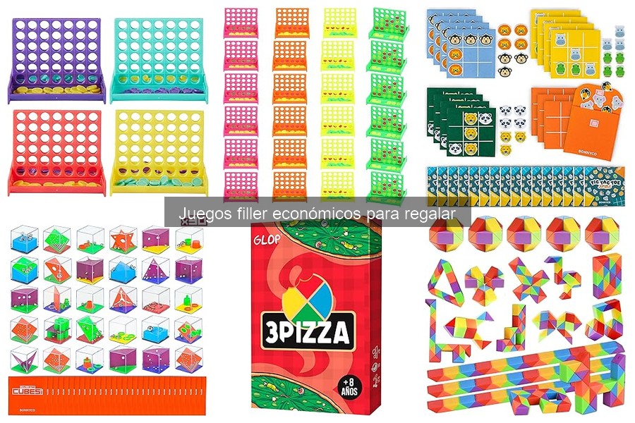 Reseñas de Nuevos Juegos Filler Económicos para Regalar