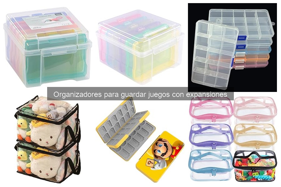 Soluciones DIY para organizar juegos de mesa con expansiones