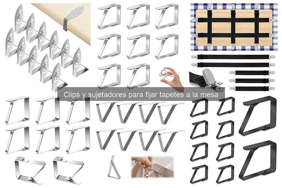Soluciones si los clips y sujetadores no funcionan