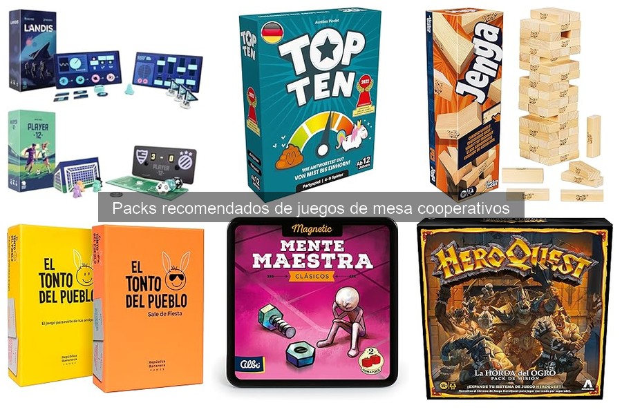 ¿Son los packs de juegos de mesa cooperativos ideales para familias?