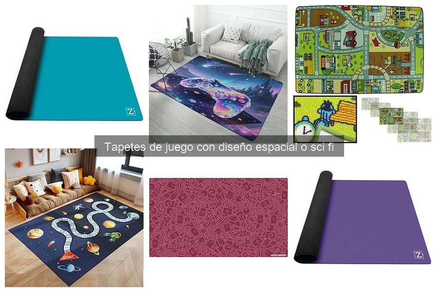 Tapetes de juego con diseño espacial: ¿Qué son y características?