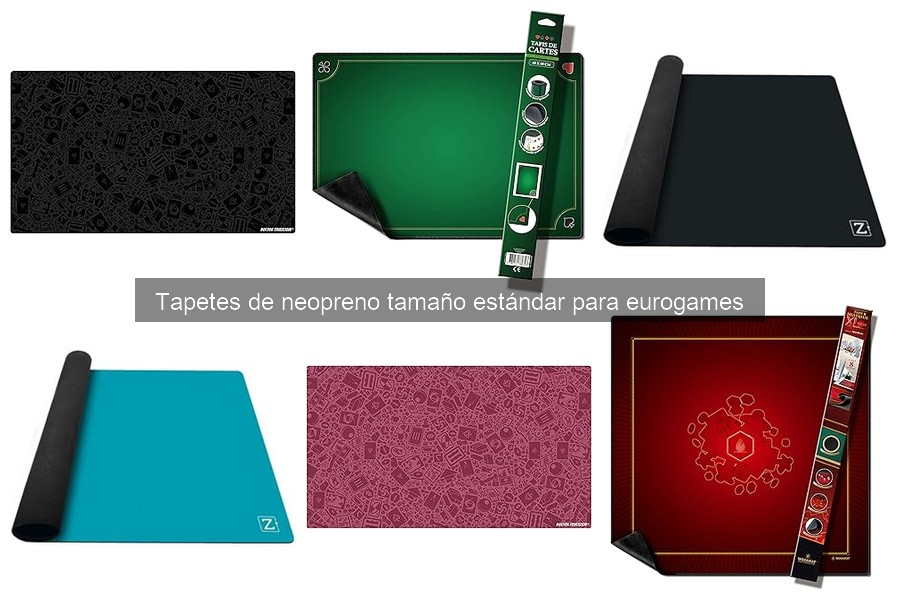 Tapetes de neopreno personalizados para eurogames: ¿merecen la pena?