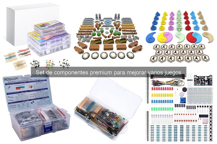 Testimonios de usuarios sobre sets de componentes premium