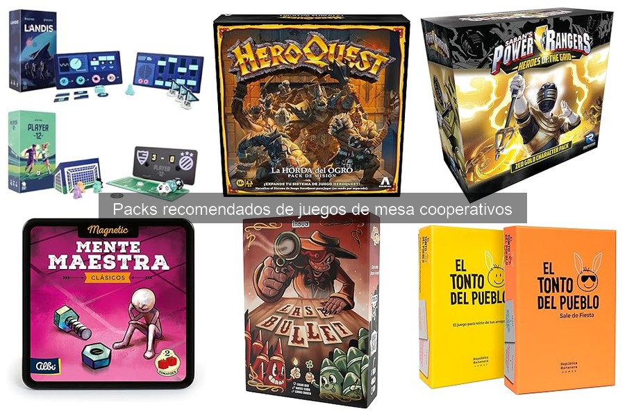 Testimonios sobre packs de juegos de mesa cooperativos