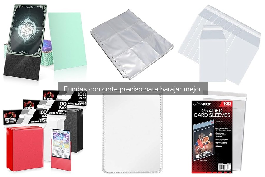 Tipos de Fundas con Corte Preciso para Juegos de Mesa