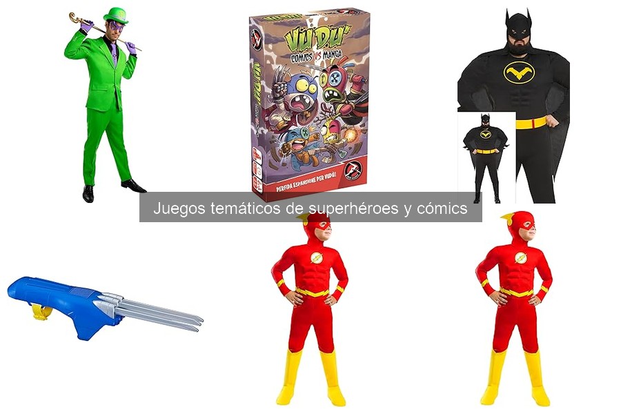 Tipos de Juegos de Mesa de Superhéroes: Guía Completa