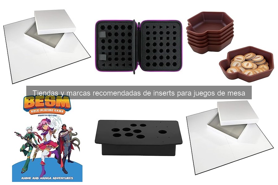 Tips para mantener y limpiar inserts de juegos de mesa