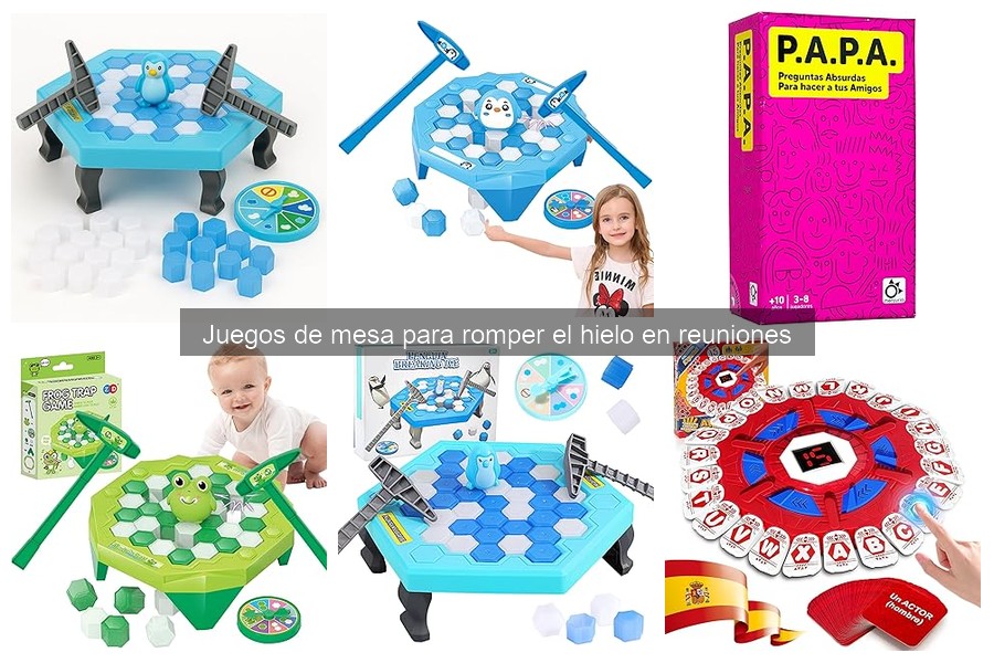 Ventajas de Juegos de Mesa para Romper el Hielo en Reuniones