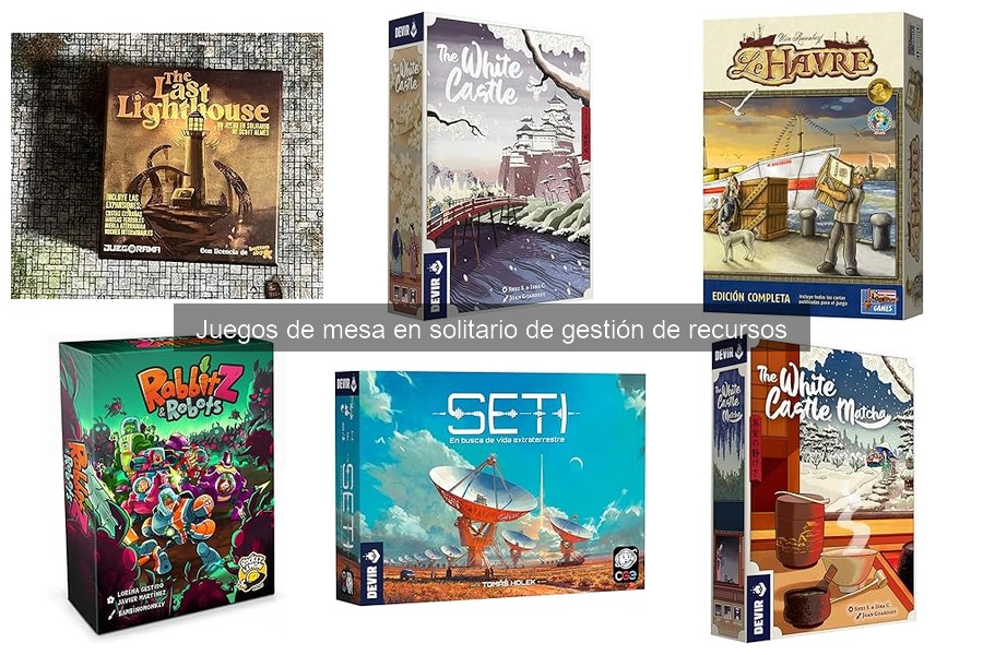 Ventajas de jugar juegos de mesa en solitario de gestión de recursos