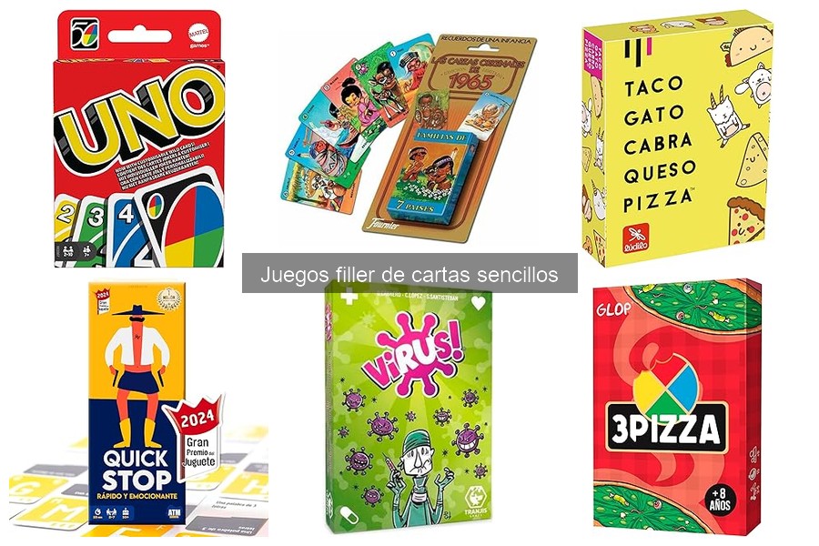 Ventajas de jugar juegos filler de cartas sencillos