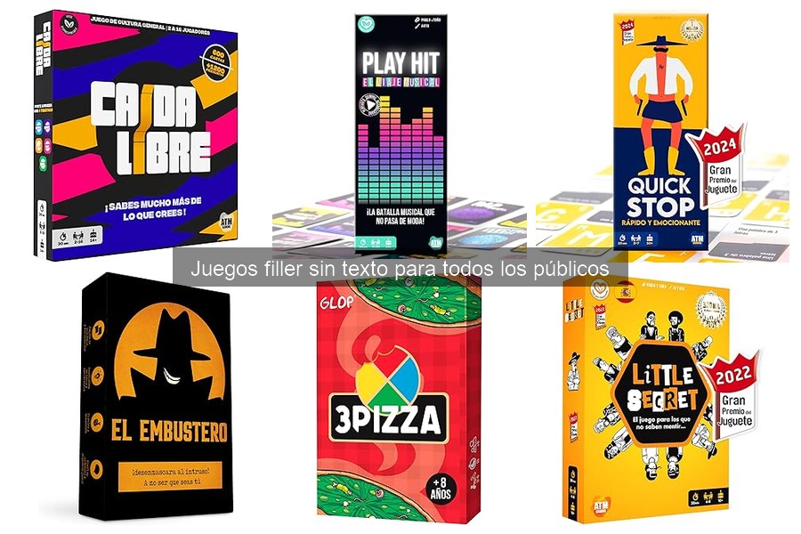 Ventajas de Jugar Juegos Filler Sin Texto para Familias