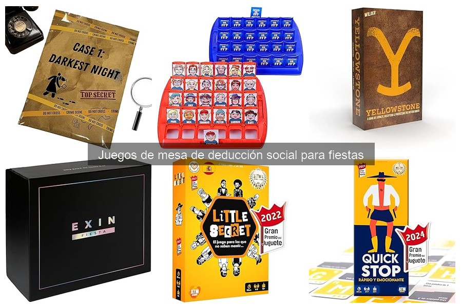 Ventajas de los juegos de deducción social en fiestas