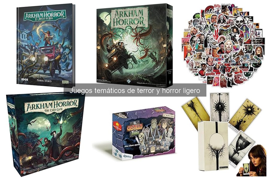 Ventajas de los Juegos Temáticos de Terror Ligero