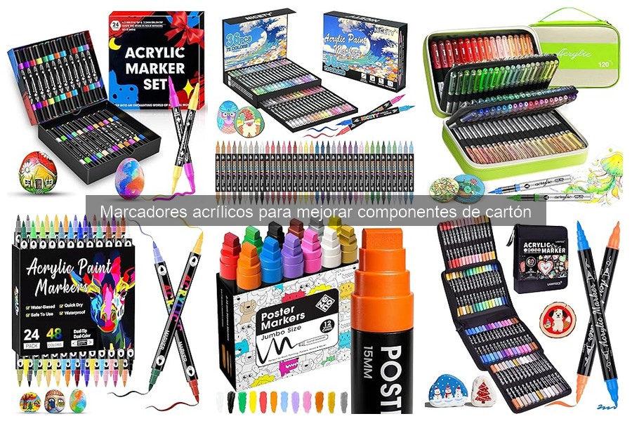 Ventajas de los Marcadores Acrílicos en Juegos de Mesa