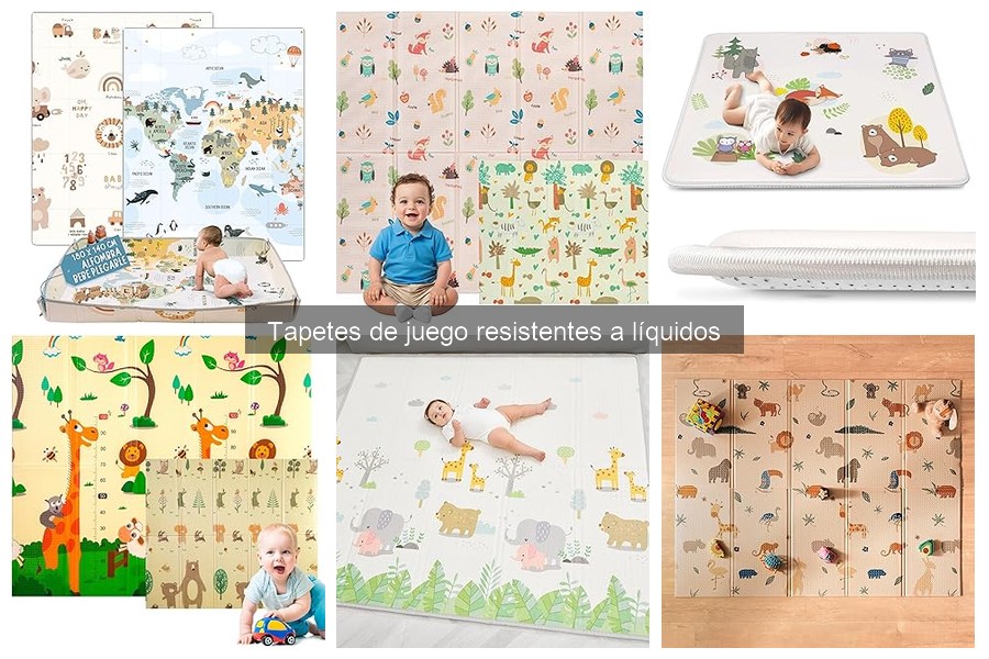 Ventajas de los tapetes de juego resistentes a líquidos