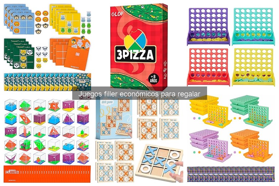 Ventajas de Regalar Juegos Filler Económicos