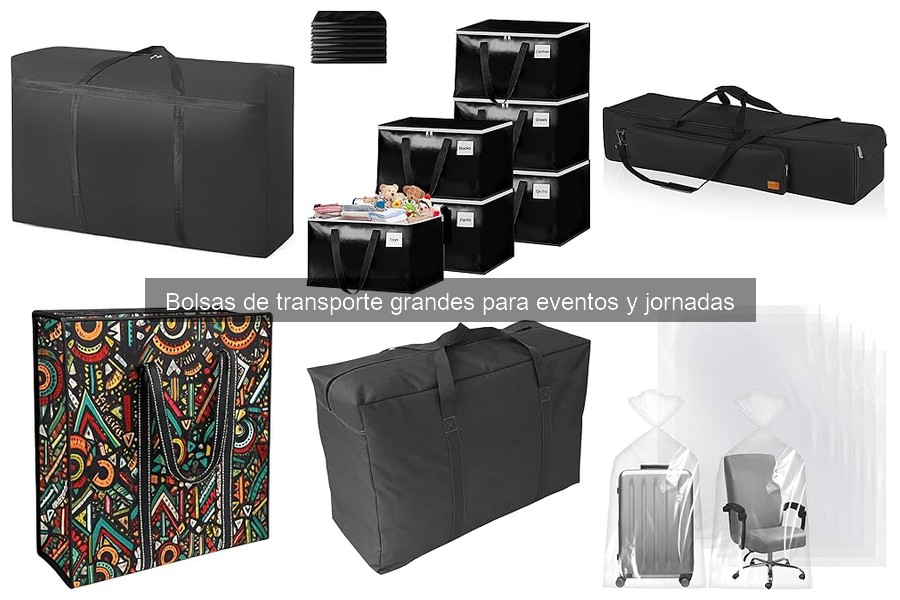 Ventajas de Usar Bolsas de Transporte Grandes en Eventos