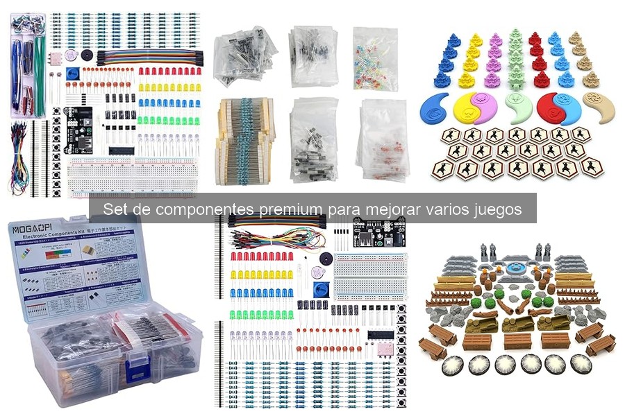 Ventajas de Usar Componentes Premium en Juegos de Mesa