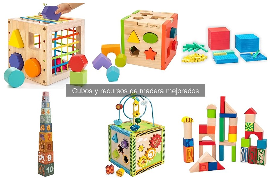 Ventajas de usar cubos de madera mejorados en juegos de mesa