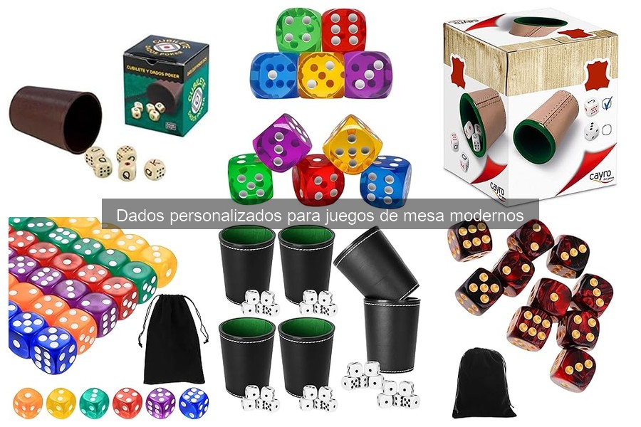 Ventajas de Usar Dados Personalizados en Juegos de Mesa