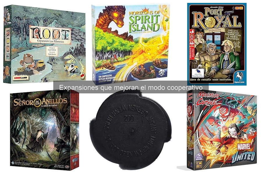 Ventajas de usar expansiones en juegos cooperativos