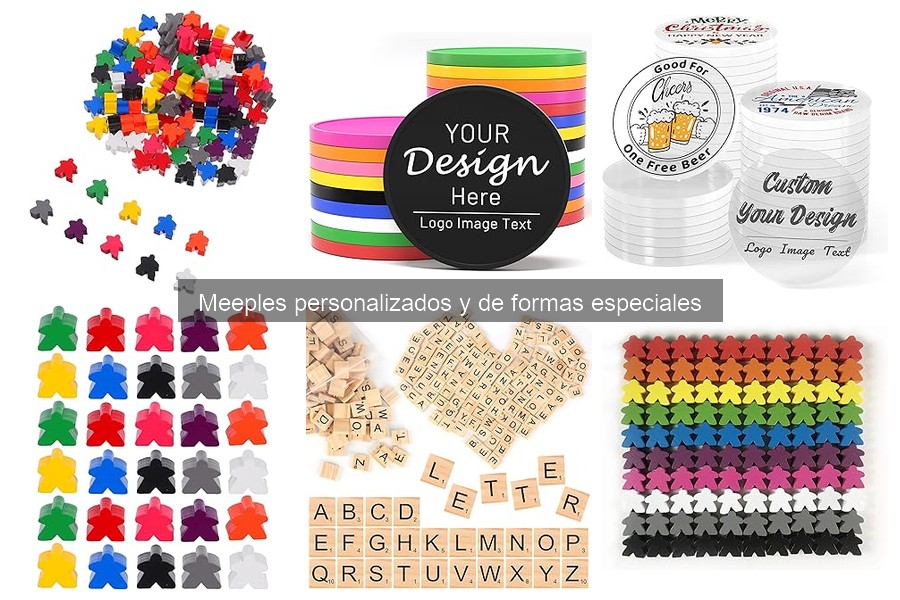 Ventajas de usar meeples de formas especiales en juegos