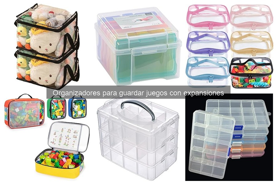 Ventajas de usar organizadores para juegos con expansiones