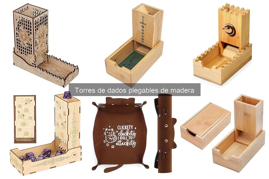 Ventajas de usar torres de dados de madera en tus juegos