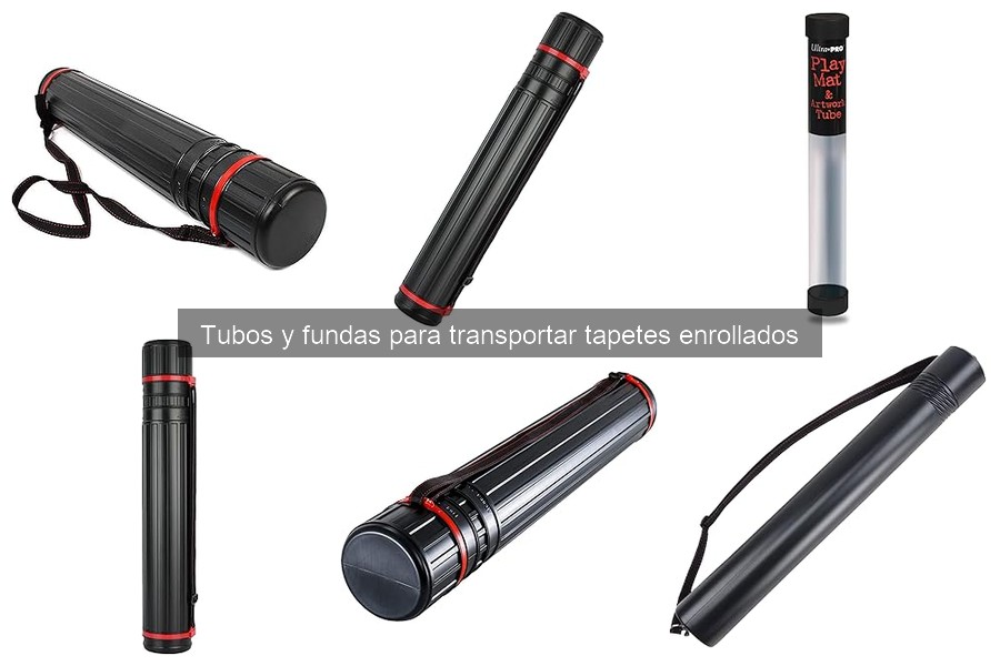 Ventajas de Usar Tubos y Fundas para Transportar Tapetes
