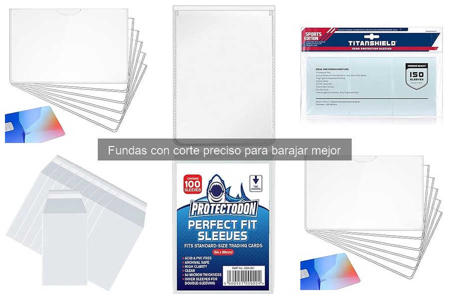 Ventajas de utilizar fundas de corte preciso en juegos de mesa