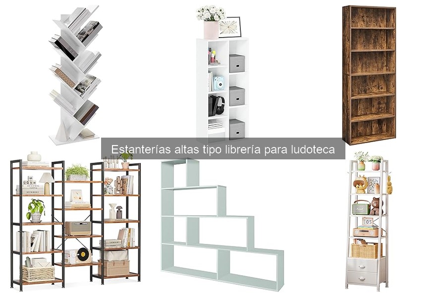 Ventajas y desventajas de estanterías altas para juegos de mesa