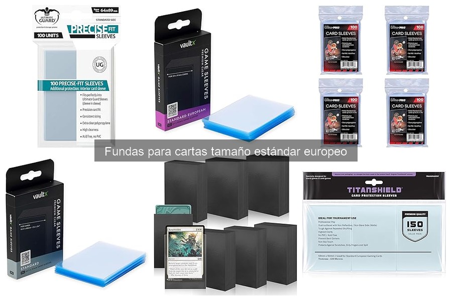 Ventajas y desventajas de fundas para cartas transparentes vs. mate