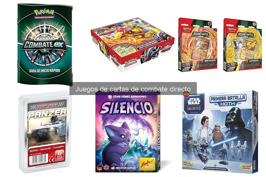 Ventajas y desventajas de juegos de cartas de combate directo