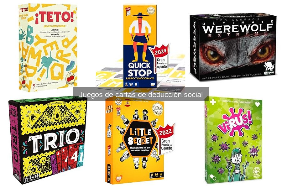 Ventajas y desventajas de juegos de cartas de deducción social