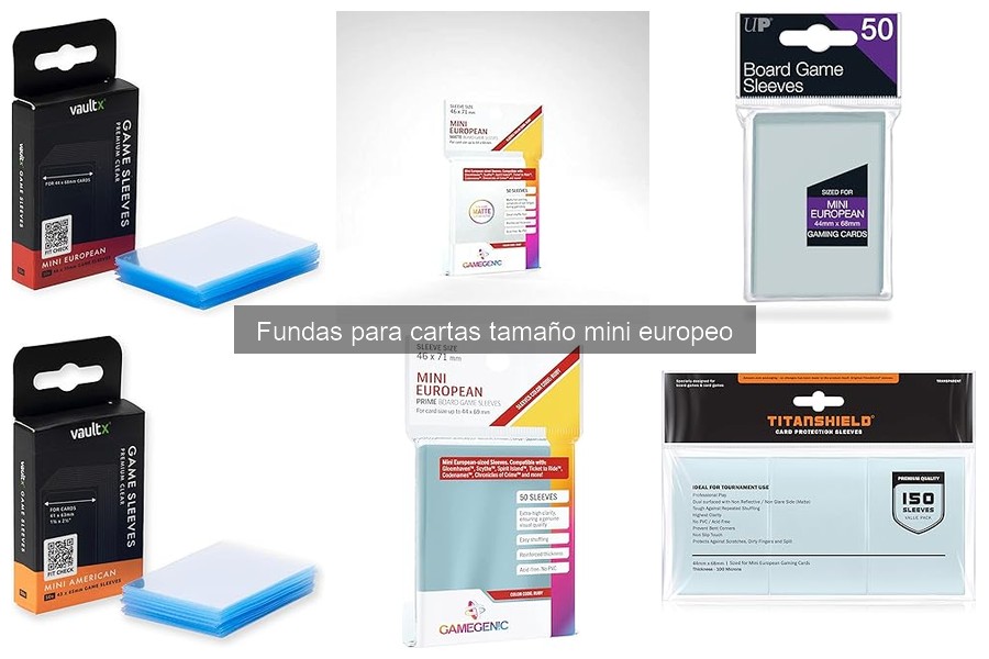 Ventajas y desventajas de las fundas para cartas mini europeas