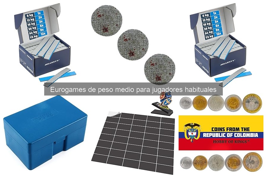 Ventajas y desventajas de los eurogames de peso medio