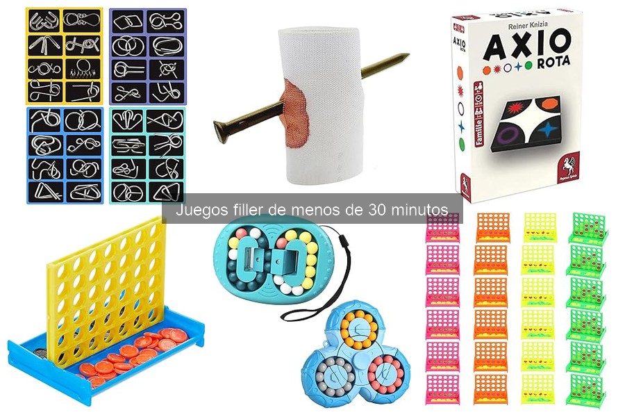 Ventajas y Desventajas de los Juegos Filler en 30 Minutos