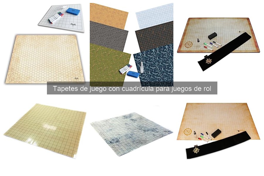 Ventajas y desventajas de tapetes con cuadrícula para juegos